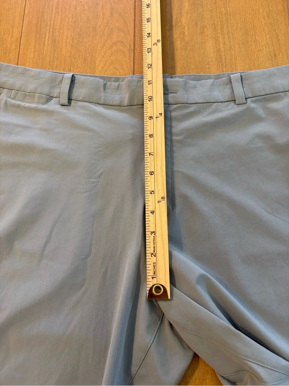 Nike Golf Tour Performance Dri-FIT Shorts Men’s 38 Blue Gray Stretch Golf Tennis